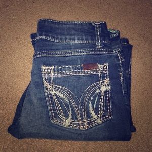 Bootcut Wrangler jeans